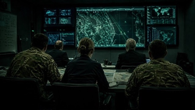 Senior leaders reviewing operational plans